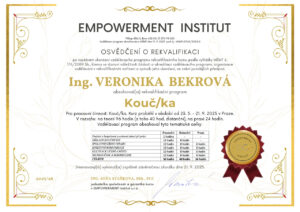rekvalifikace, kouč, Veronika Bekrová
